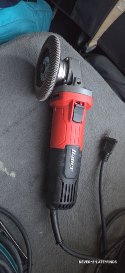 Bauer 7 Amp 4-1/2 in. Slide-Switch Angle Grinder.