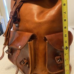 Genuine Leather Backpack