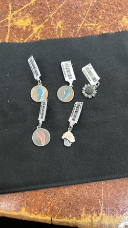 James Avery Silver Enamel Charms *SOLD SEPARATELY* 