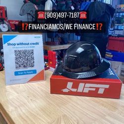 LIFT DAX HARD HAT FULL BRIM (BLK GLOSS) **(FINANCIAMOS/WE FINANCE)**
