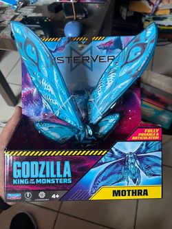 MonsterVerse GODZILLA King Of Monsters MOTHRA Action Figure Playmates New 2025.