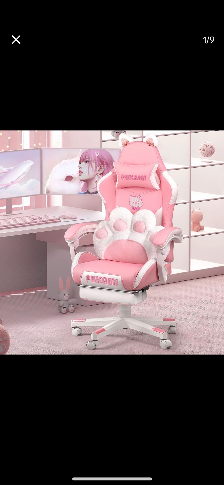 Pink Gaming Chair