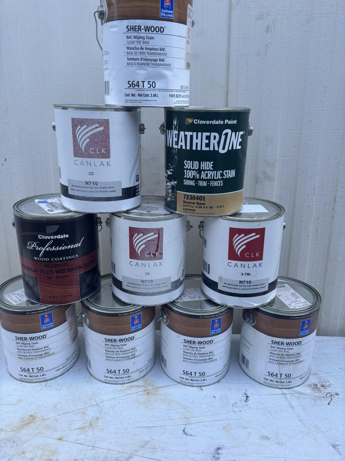 Unopened Wood Stain