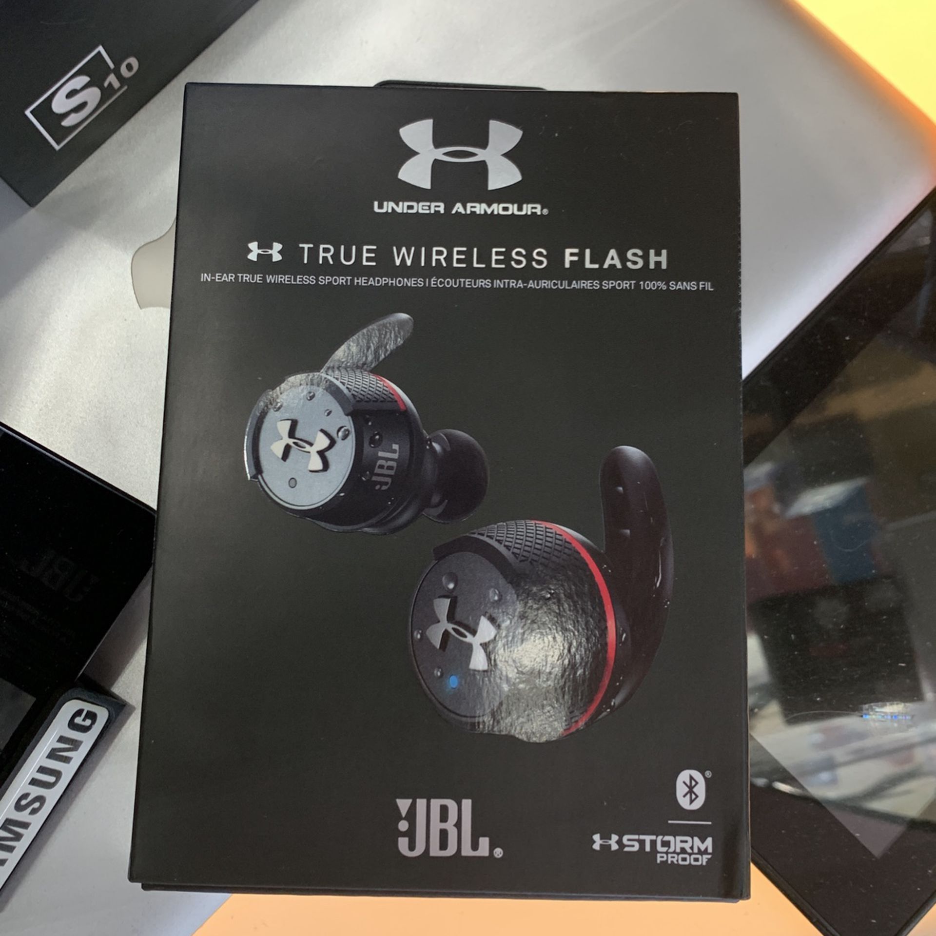 JBL Under Armour True Wireless Flash Bluetooth Headphones 