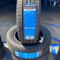 205/60/16 Fortune New Set of Tires Set Nuevo de Llantas