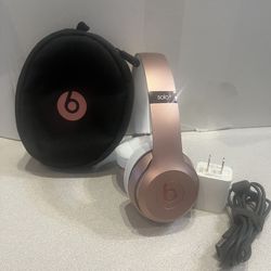 Beats By Dr.Dre SOLO 3 Wireless ON-Ear Bluetooth Headphones -Rose Gold   