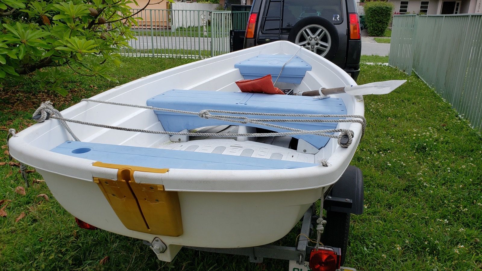 Boat, Motor And Trailer.