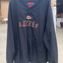 LOS ANGELES LAKERS Reebok windbreaker Pull Over 