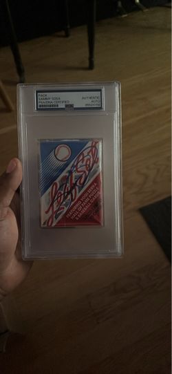 Sammy Sosa Signed Leaf Set Pack PSA/DNA Authenticated