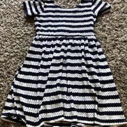 Girls Striped Dress