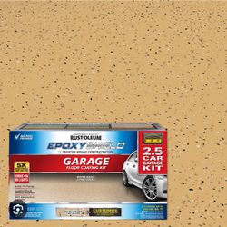 Rust-Oleum EpoxyShield 2-part Tan Water-based Concrete and Garage Floor Paint ( Kit )