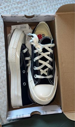 CDG Play x Converse Chuck 70 Low Black