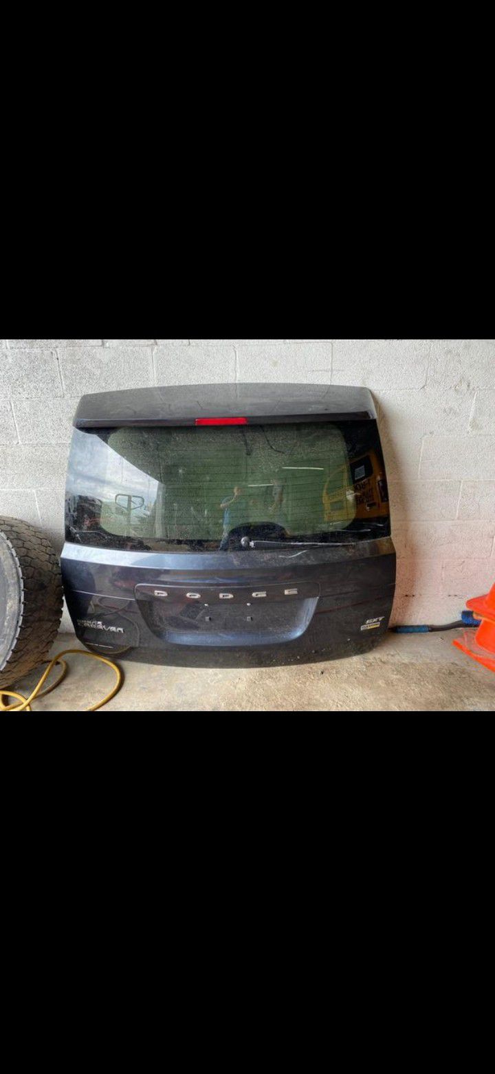 Promaster Dodge journey and caravan tailgate trunk tail gate parts parting out engine transmission door