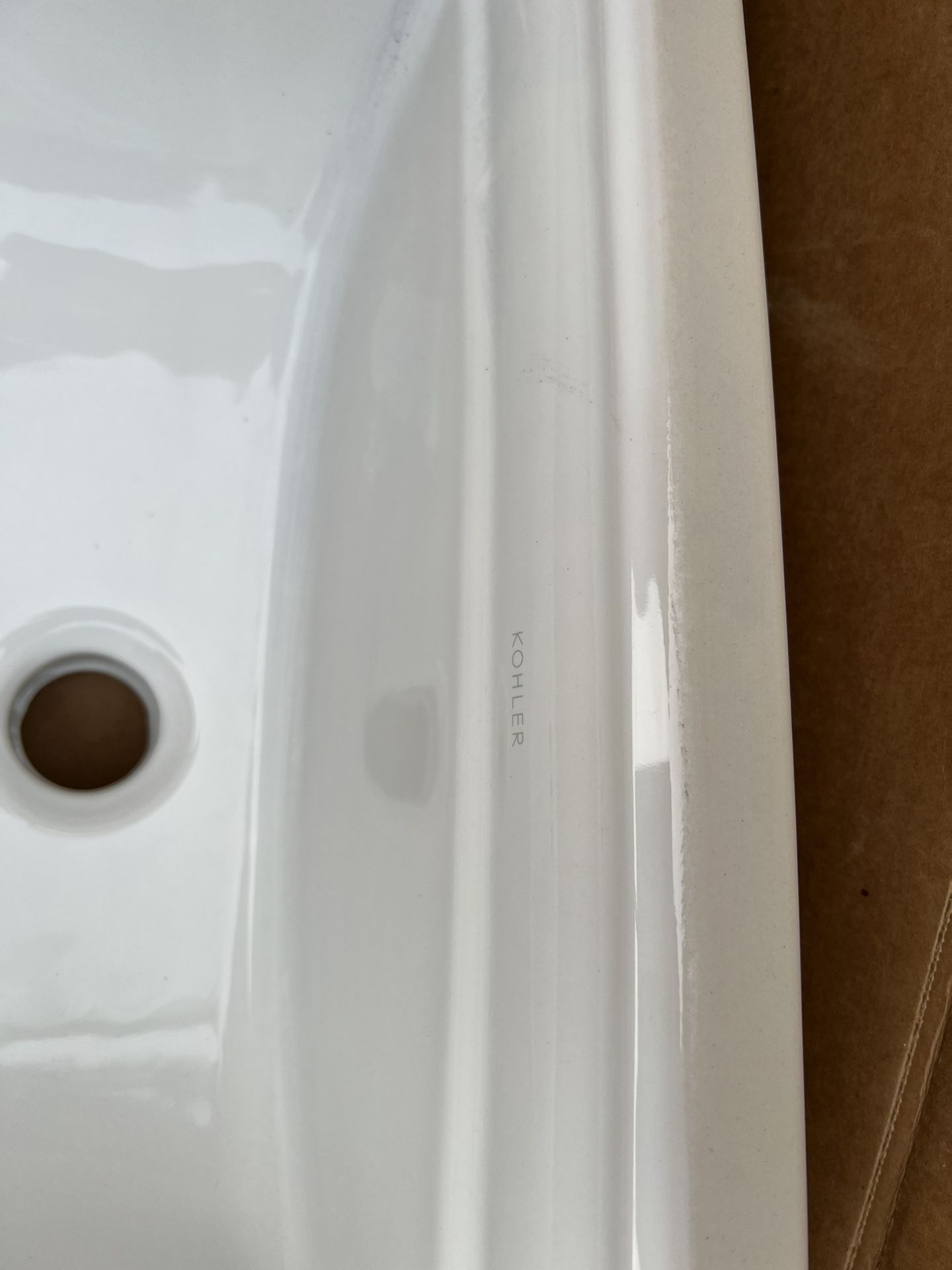 Kohler K 2339 0 Memoirs White 18 1/4 Rectangular Undermount Bathroom Sink, image size:1440x1920