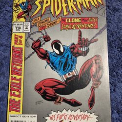 WEB OF SPIDER-MAN 118 1ST SCARLET SPIDER CLONE 1994 NM MARVEL COMICS
