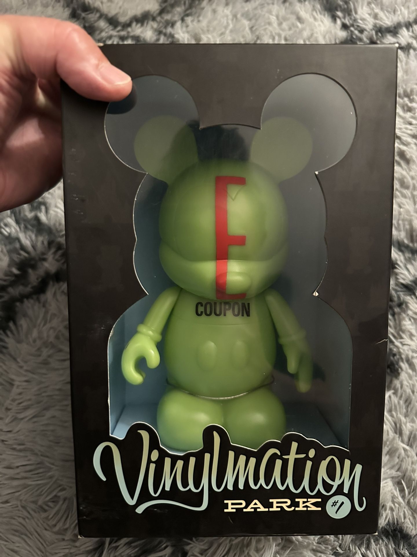 Disney Vinylmation 9” E Coupon By Artist Randy Nobal