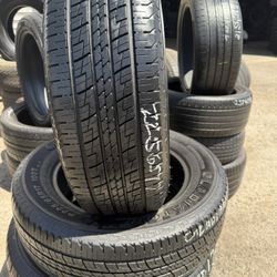 225/65r17 USED TIRES GLADIATOR ALL SEASON FOR SALE SET OF 2 TIRES $100 WITH INSTALLED CASH PRICE 