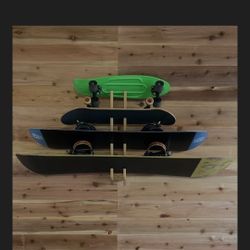 COR Surf Skateboard & Snowboard Wall Mount Display - 4 Board Indoor Rack Made with Sustainable Bamboo
Amazon's Choice
Like New! Sacrifice! 