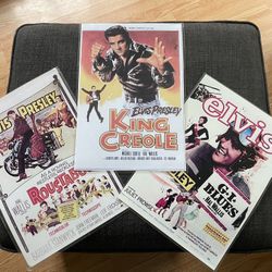 Set Of 3 Elvis Presley Replica Movie Posters