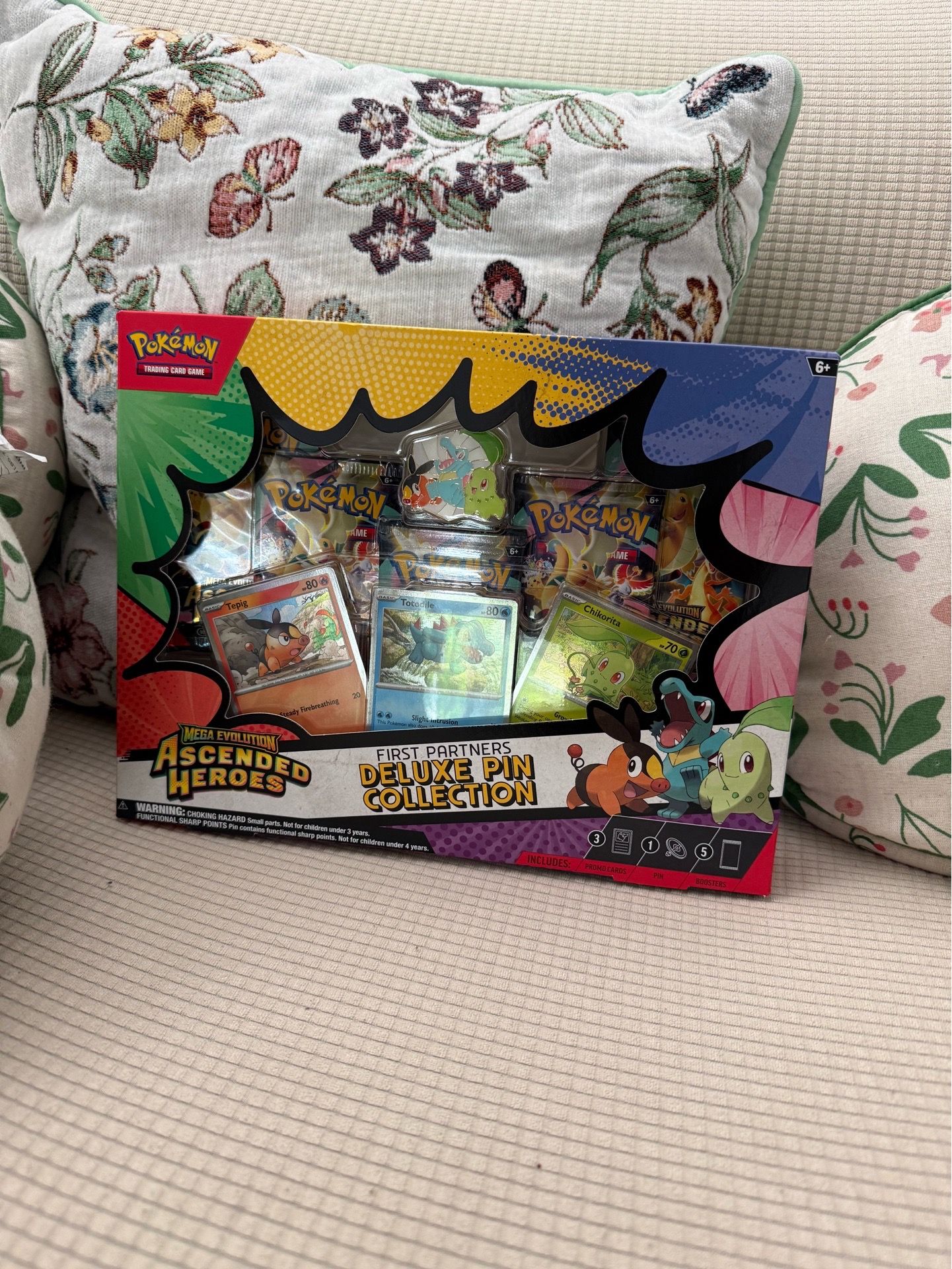 Pokemon Ascended Hero Pin collection