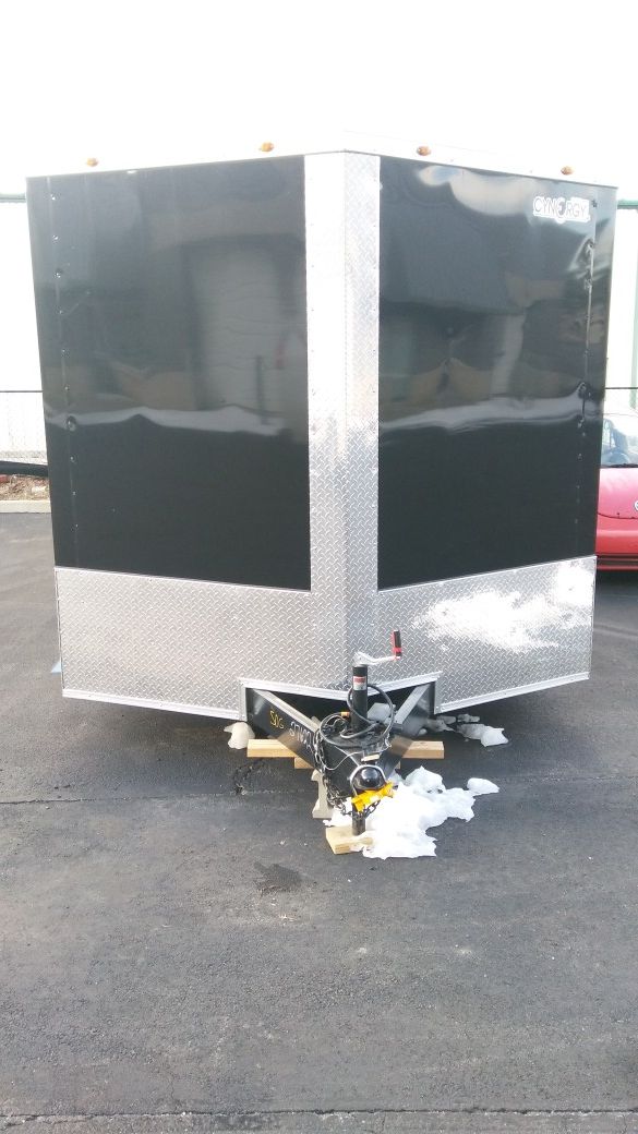 ENCLOSED VNOSE ALUMINUM TRAILERS ALL SIZES