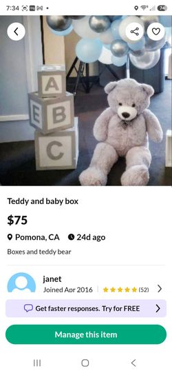Teddy stuffed animal