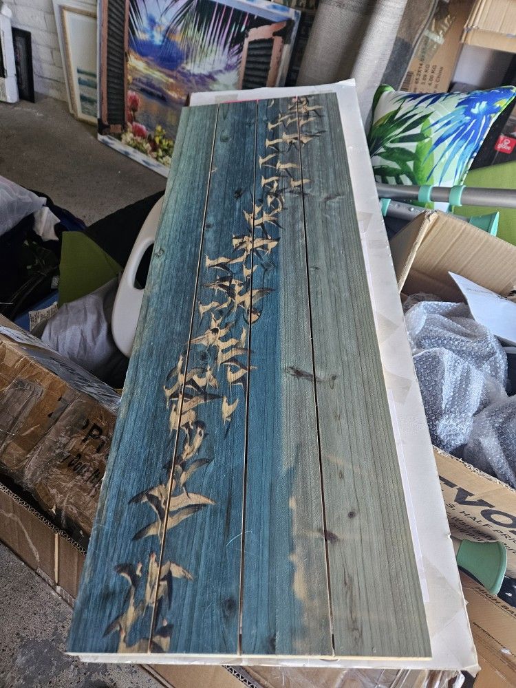 Wooden Seagull Sceen