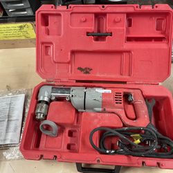 ANGLE DRILL, TOOLS-POWER MILWAUKEE ANGLE DRILL GOOD CONDITION
