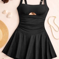 New SHEKINI one-piece swimsuit in classic bla