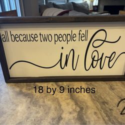 Home Decoration Wood Sign