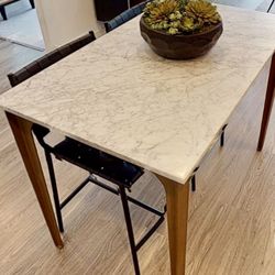 CB2 Paradigm High Dining Table