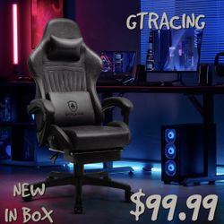 GTPLAYER GAME OFFICE CHAIR BLUETOOTH NEW 