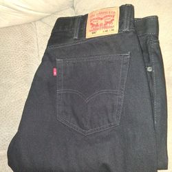 Levi 505 W42 L32 Black