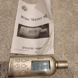 Wine Master SE digital wine rater
