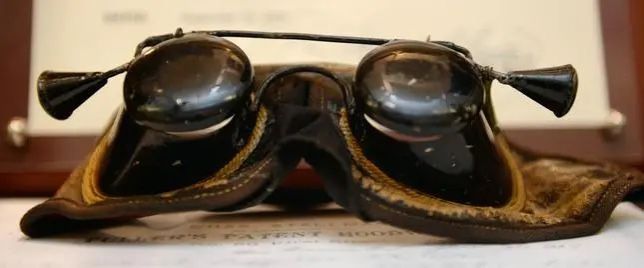1800’s VINTAGE MASONIC HOODWINK SECRET SOCIETY BLINDER GOGGLES ODDFELLOWS (STEAMPUNK) The