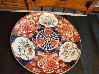 Large Japanese plate
