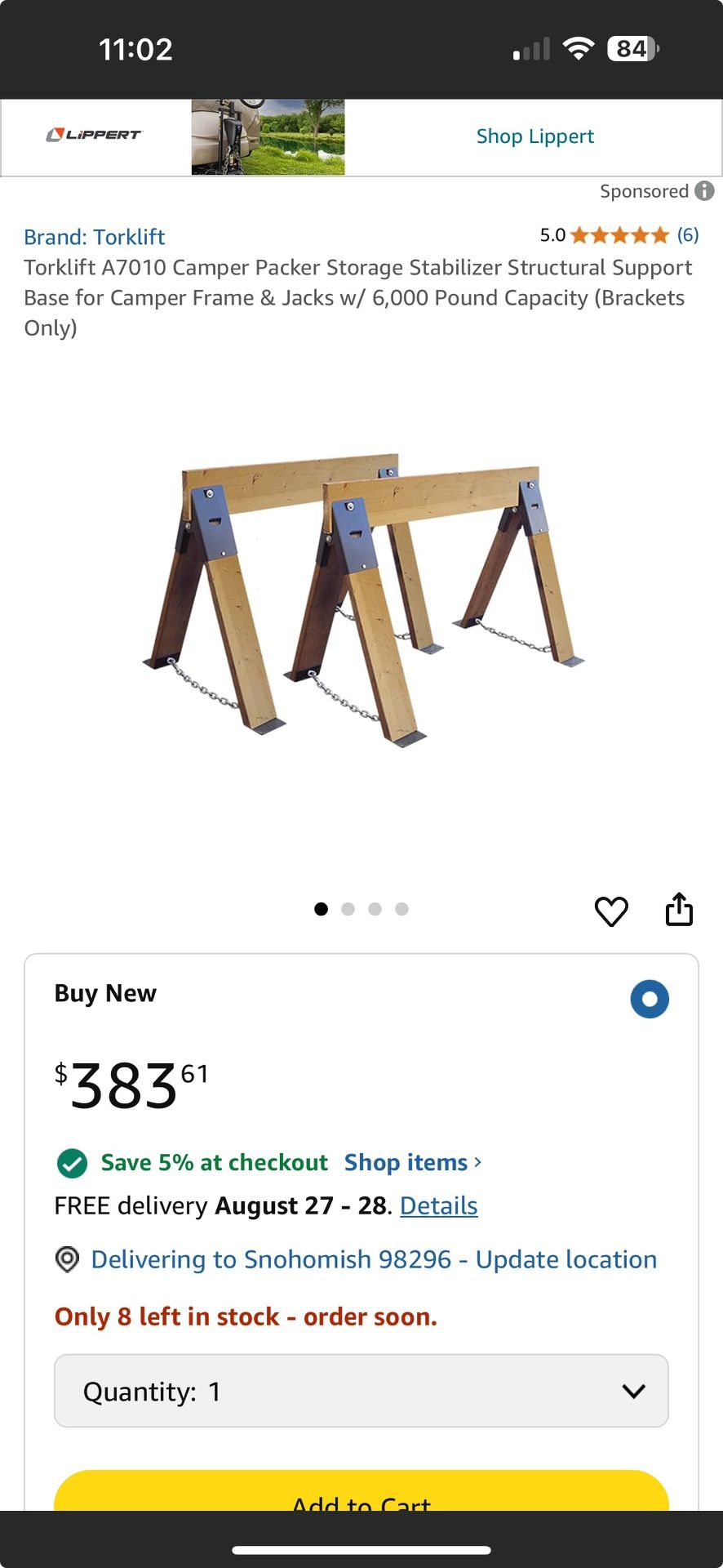 Torklift - Camper Packer