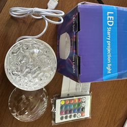 1-4Ocean Flame Romantic Ambiance Wave Light Projector, Plastic Build, Water Dynamic Pattern Lamp, Night Small Light with Remote for Bedroom
