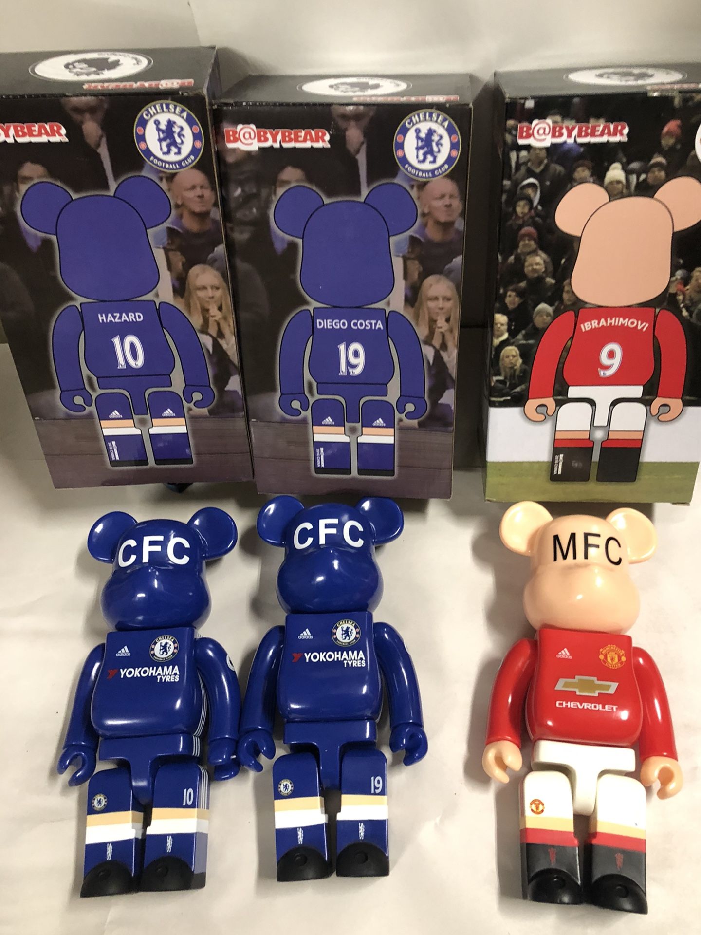 Be@rbrick 400 Soccer (futbál) Set