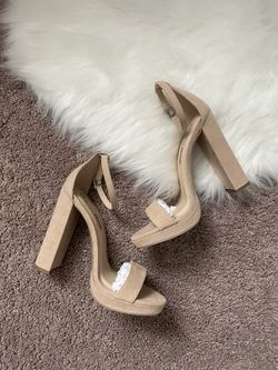 Fashion Nova Beige Heels
