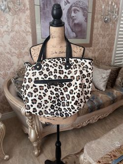 Betsey Johnson Cheetah Print Tote Bag