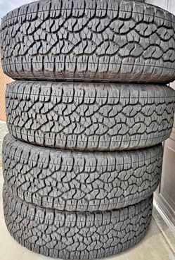 275/65/20 Goodyear set de llantas usadas en buenas condiciones las 4