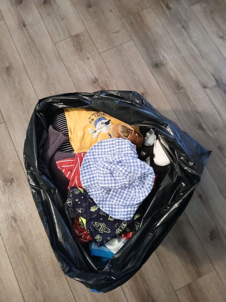 Big Bag of 9 Month Baby Boys Clothes