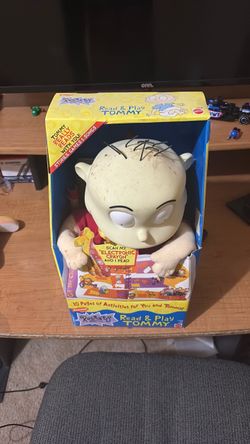 Tommy from rug rats never opened
