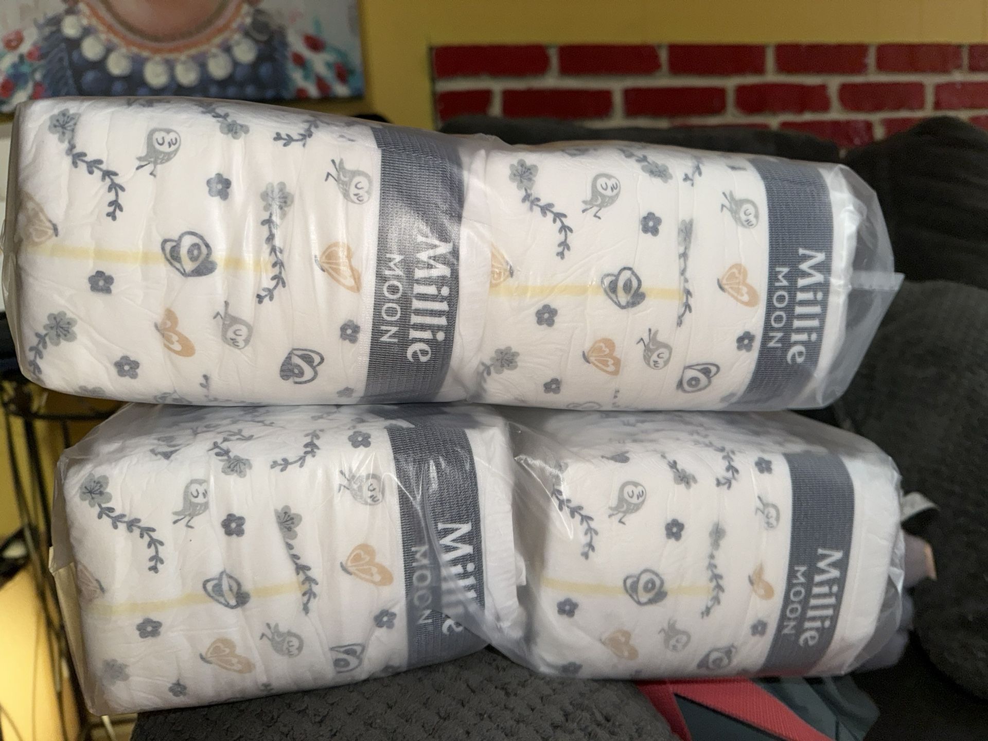 Millie Moon Diapers Size 2 (108 Count)