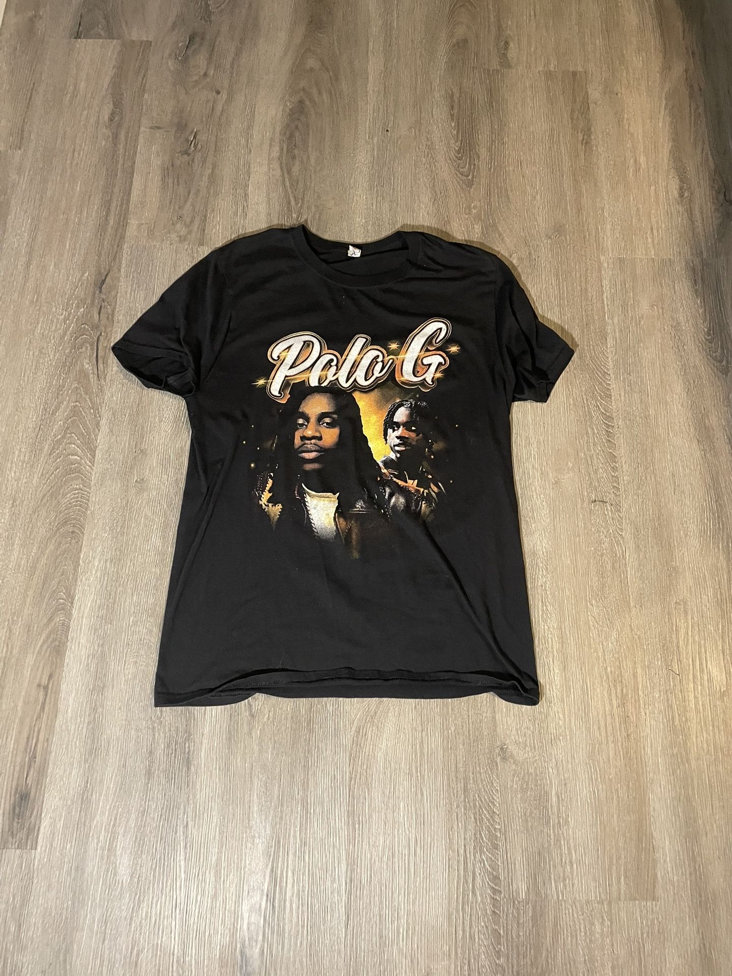 Y2K Black Polo G Live Tour T-shirt