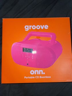 Portable CD Boombox