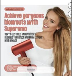 BLOW OUTS WITH SUPREMO DESIGNED TO PROTECT HAIR EXTREME HEAT DAMAGE 