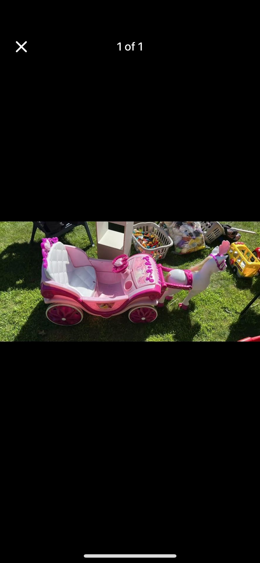 Horse Drawn Princess Power Car 