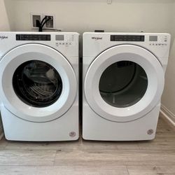 Whirlpool Front Load Washer & Dryer 